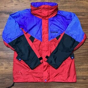 Vintage 90s Moonstone Goretex Jacket Fully Lined Gorpcore Medium SMALL HOLE‎